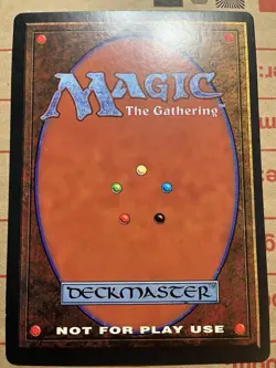 Magic the Gathering MTG Black Lotus Oversized Jumbo 6x9 Promo Card 1996 Scrye - Image 2