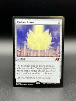 Radiant Lotus - Regular Aetherdrift DFT #0240 - Magic: The Gathering MTG : NM - Image 1