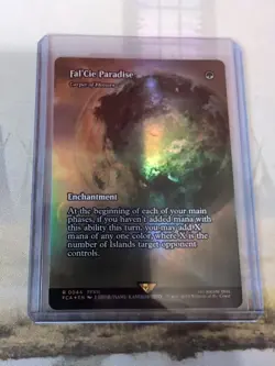 MTG - Fal'Cie Paradise / Carpet of Flowers - Foil - Final Fantasy - Image 1