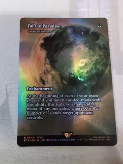 MTG - Fal'Cie Paradise / Carpet of Flowers - Foil - Final Fantasy - Image 3