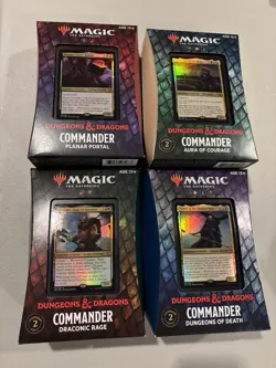 MTG Magic The Gathering Adventures In Forgotten Realms Commander Deck Set - Image 1