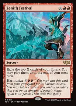 1 x Zenith Festival - Commander: Tarkir: Dragonstorm - NM-Mint - MTG - Image 1
