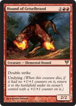 1 x Hound of Griselbrand - Avacyn Restored - NM-Mint - MTG - Image 1