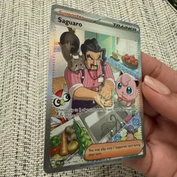 Saguaro 270/193 Paldea Evolved Special Illustration Rare Full Art Pokemon - Image 2