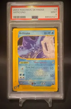 PSA 9 - 2003 Skyridge Articuno Non Holo Rare - Pokemon TCG #4 - MINT - Image 1