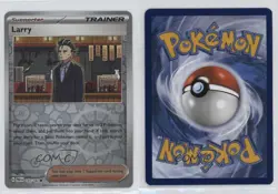 Larry Reverse Foil Pokemon Scarlet & Violet Paradox Rift (PAREN) #165 0i4k - Image 3