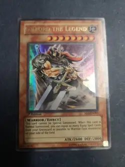Yugioh Gilford the Legend SD5-EN001 Ultra Rare 1st Edition - Image 1
