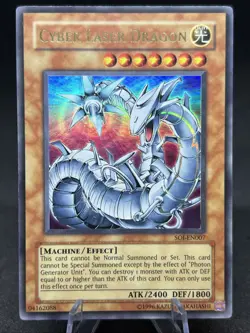 Yugioh Cyber Laser Dragon SOI-EN007 Ultra Rare VLP - Image 1