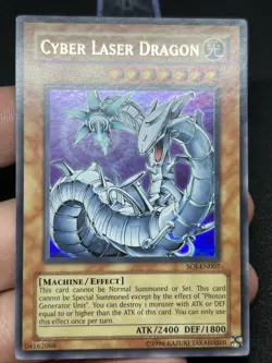 Yugioh Cyber Laser Dragon SOI-EN007 Ultra Rare VLP - Image 3