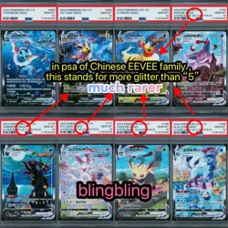 Pokemon PSA10 Umbreon Vmax HR-25 CARD PACK 2024 173/132 CS4aC S.Chinese*8 - Image 1