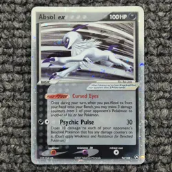 Absol EX 92/108 2007 Holo Rare EX Power Keepers Pokemon Card - Image 1