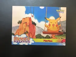 Playtime Pikachu's Vacation TOPPS Pokemon Movie Card 1999 #57 - Image 1