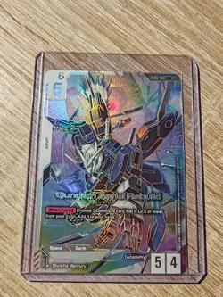 Gundam Card Game Gundam Aerial Rebuild GD01-067 LR++ - Image 2