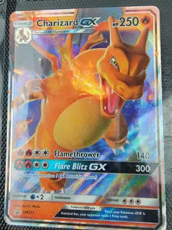 Charizard GX SM211 Black Star Promo Pokemon Card - Image 1