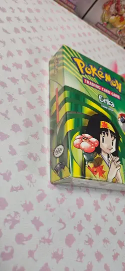 ERIKA Pokemon Gym Heroes Theme WOTC Starter Deck NEW Factory Sealed Cards - Image 5