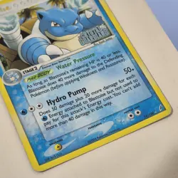 Blastoise 14/100 2006 Reverse Holo Rare EX Crystal Guardians Pokemon Card - Image 3