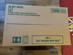 Pokemon 25th Anniversary McDonalds Cards Factory Sealed "150CT" Case. Toy 1-4 - Image 5