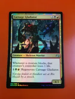 1x Carnage Gladiator | FOIL | Modern Masters 2017 | MTG Magic Cards - Image 3