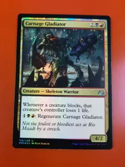 1x Carnage Gladiator | FOIL | Modern Masters 2017 | MTG Magic Cards - Image 5