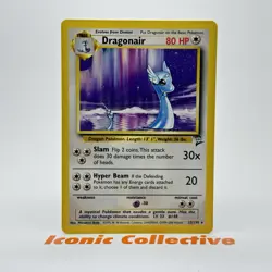 1999 Pokemon Base Set 2 Dragonair Card 22/130 *Mint* - Image 1