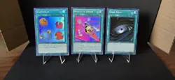 Yugioh Vintage Staple Magic and Trap Set 45 Card Dark Hole Scapegoat Fissure - Image 3