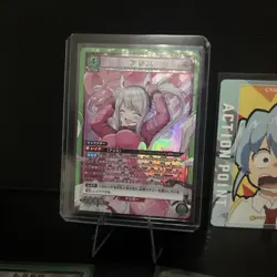 UNION ARENA NIKKE SR FOIL Alice + Foil + Action Point 8 Card Lot - Image 2