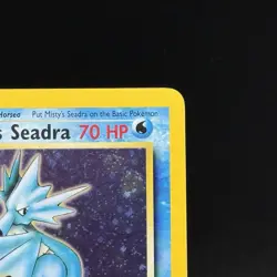 Misty's Seadra 9/132 Holo Prerelease Promo - WoTC Pokemon TCG Card - NM 💎 - Image 2