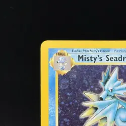 Misty's Seadra 9/132 Holo Prerelease Promo - WoTC Pokemon TCG Card - NM 💎 - Image 3