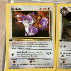 1999-2000 Pokemon TCG Multiple Cards Team Rocket 1st Editions - Image 2