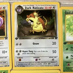 1999-2000 Pokemon TCG Multiple Cards Team Rocket 1st Editions - Image 3