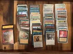Magic The Gathering Lot Of 58 Various ‘90s Cards And Box (read) Unplayed! - Image 1