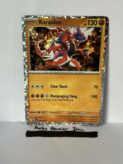 Koraidon McDonald's Happy Meal 2025 Pokemon Promo Card 008/015 NM Condition - Image 1
