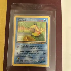 Pokemon TCG Psyduck Fossil, 1st Edition Common Card 53/62 - Image 1