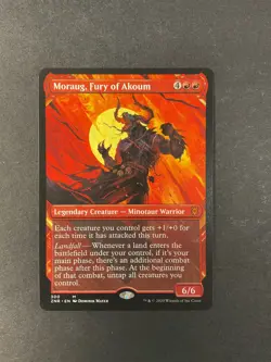 Moraug, Fury of Akoum - Showcase - Zendikar Rising - Magic the Gathering - MTG - Image 1