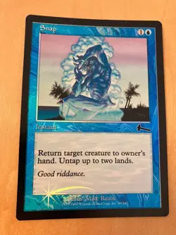 Ulg Disruption Snap Foil 1 Mtg Urza'S Legacy First Edition Edh Middle School - Image 1