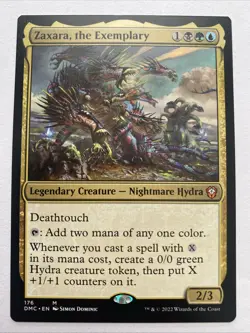 MTG Zaxara, the Exemplary - Dominaria United Commander #176 NM - Image 1