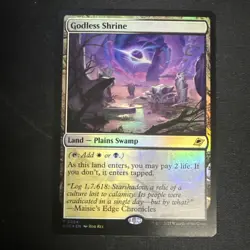 Godless Shrine Foil 0254 EOE NM/MT [Edge of Eternities:MTG] - Image 1