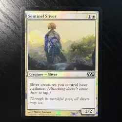 Sentinel Sliver Foil MTG Core Set 2014(M14) #30 LP - Image 1