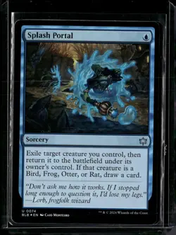 Splash Portal - 74 - Foil - BLB - NM - MTG Magic the Gathering - Image 1