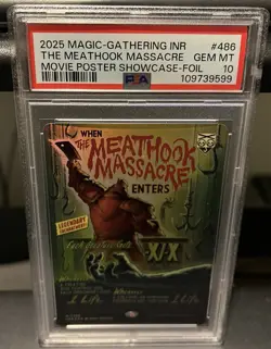 The Meathook Massacre (Showcase) Innistrad Remastered Foil PSA 10 486 - Image 1