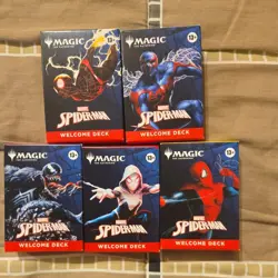 SDCC 2025 Magic The Gathering x Spider-Man Complete Welcome Deck Set - Image 1