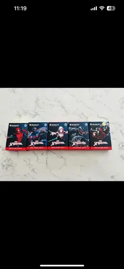 SDCC 2025 Magic The Gathering x Spider-Man Complete Welcome Deck Set - Image 3