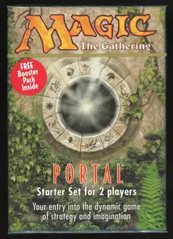 1997 MTG Magic the Gathering Portal Starter Set for 2 Players Factory Sealed - Image 1