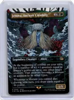 2025 Magic: The Gathering Jenova, Ancient Calamity Final Fantasy #R 0346 - Image 1