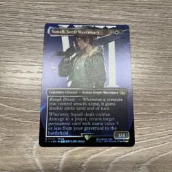 Magic the Gathering Squall, SeeD Mercenary Borderless Surge Foil Final Fantasy - Image 1