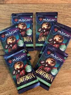 6 x packs Magic The Gathering MTG - Unfinity Draft Booster BRAND NEW UNOPENED - Image 2