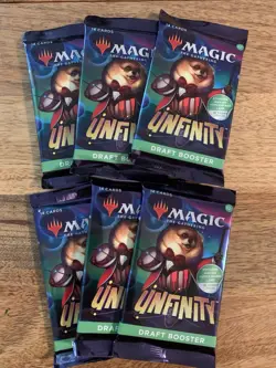 6 x packs Magic The Gathering MTG - Unfinity Draft Booster BRAND NEW UNOPENED - Image 4