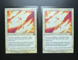 MTG Flare of Fortitude 2x (Retro Frame) Modern Horizons 3; Pack Fresh NM - Image 1