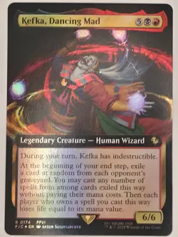 Kefka, Dancing Mad (Extended Art) Foil #0174 - MTG Final Fantasy - Image 1