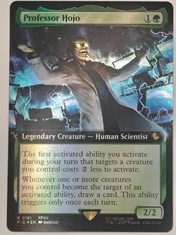 Professor Hojo (Extended Art) Foil #0161 - MTG Final Fantasy - Image 1